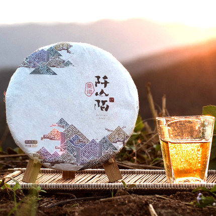 【阡山陌系列】2008年曼诺老树普洱茶生茶饼 蜜韵油润茶气足