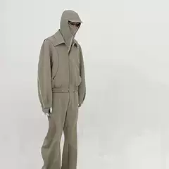 Special Offer: Cmmawear Batwing Perforated Casual Jacket in Cleanfit Style