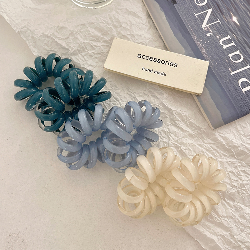 电话线发圈韩风ins2024新款皮筋