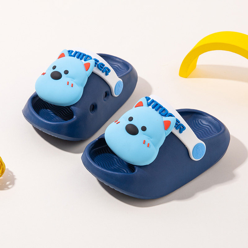 儿童洞洞鞋室内家居宝宝拖鞋男女童夏季凉拖幼儿小孩洗澡防滑软底