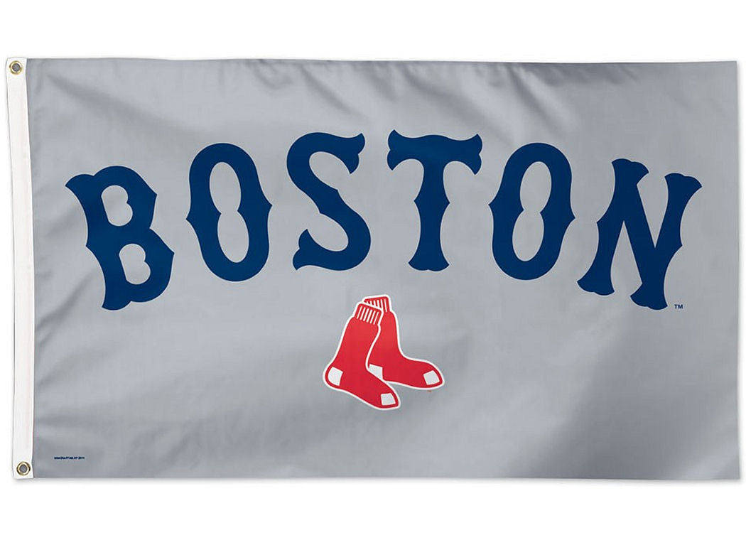 外贸棒球波士顿红袜队球迷旗帜mlb boston red sox usa flag