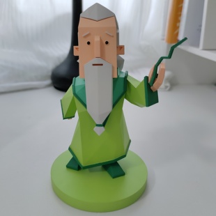 新版绿老头infj绿老头手办infj手办树脂15cm高MBTI16型人格INFJ