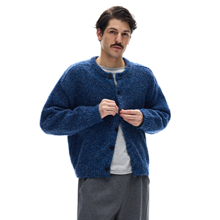 MADWITCH秋冬氛围感软糯针织衫毛衣男女宽松休闲松弛慵懒开衫外套