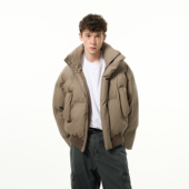 MADWITCH冬季 情侣外套 复古cleanfit高级短款 新款 加厚棉服男女美式