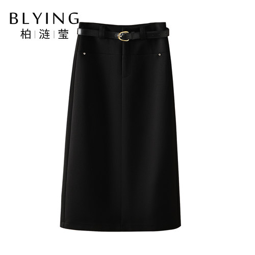 半身裙显瘦A字长裙休闲