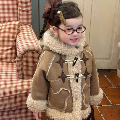 女童外套秋冬款2025新款洋气