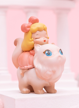 白夜童话猫黛丽Q版书房摆件可爱礼物送朋K友生日潮玩偶女桌面装饰