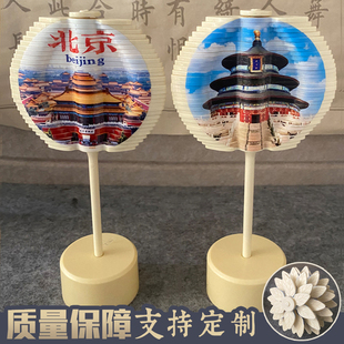 北京天安门旋转棒棒糖天坛摆件转转乐玩具故宫旅游纪念品文创定制