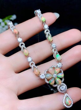 伯利尔S925女项链空托