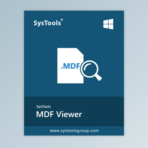 SysTools MDF Viewer Pro