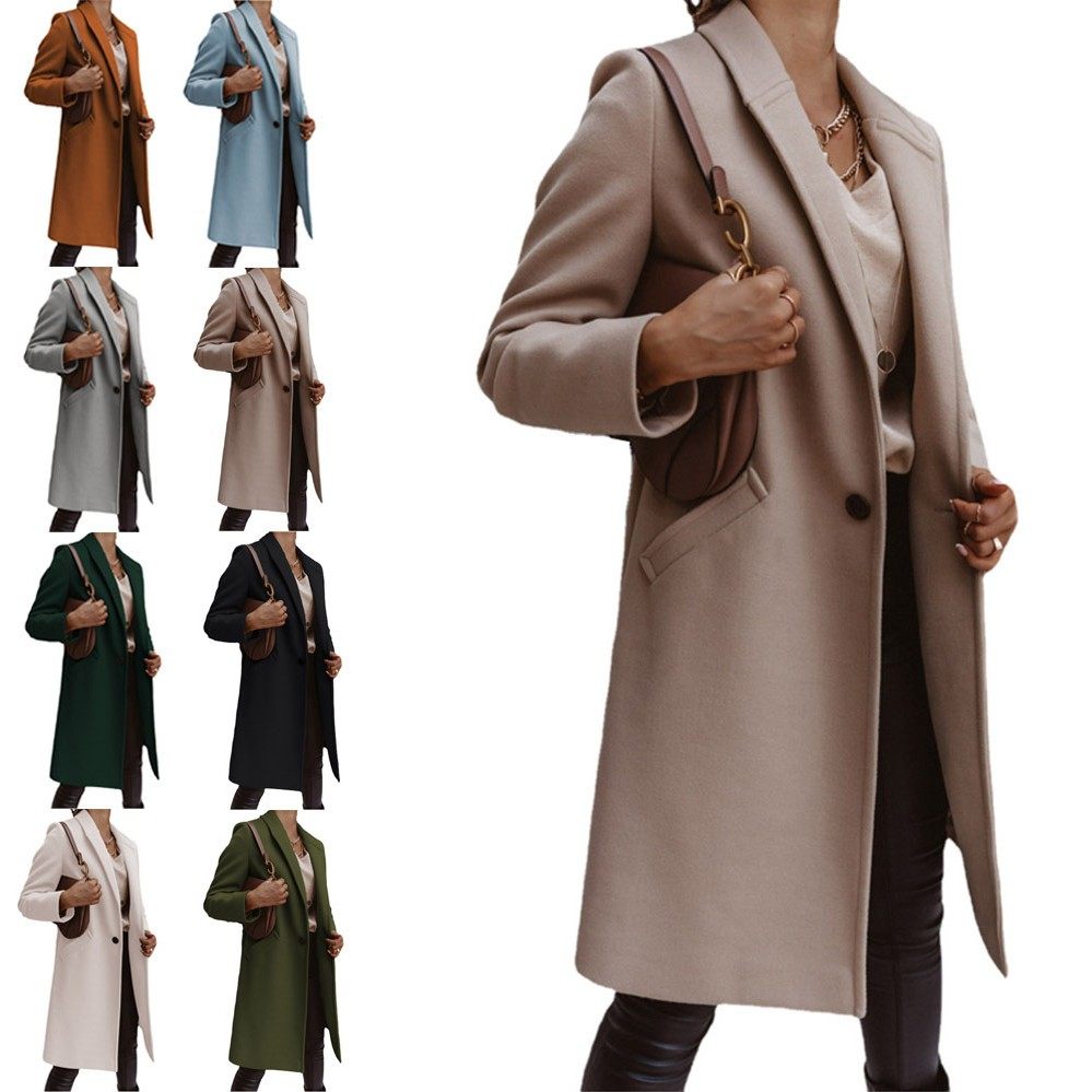 秋衣女外穿新款欧美秋冬女装亚马逊西装领单纽扣外套大衣,个性定制/设计服务/DIY,连衣裙加工定制,淘宝优惠券,粉丝福利购,淘宝优惠卷