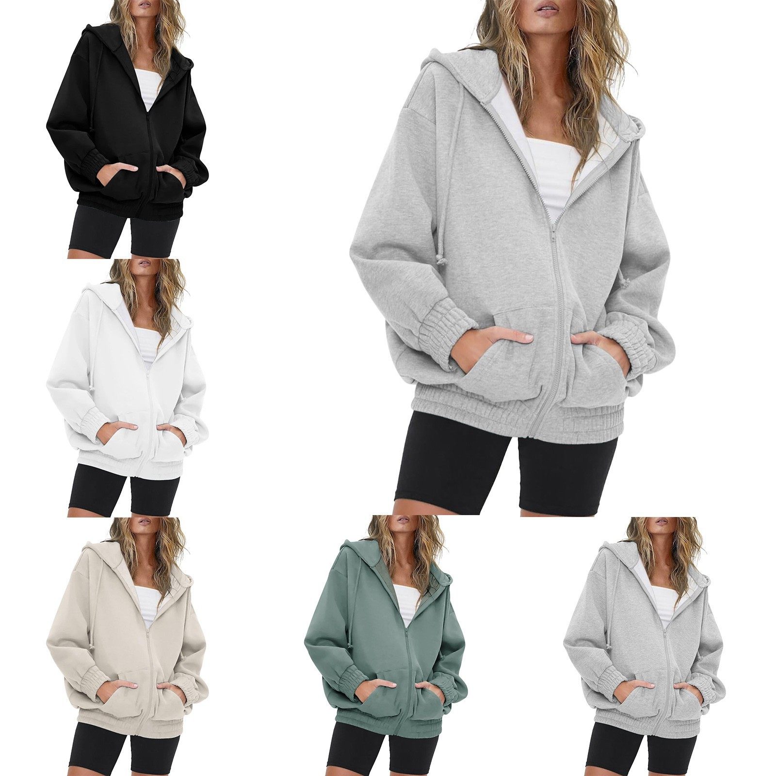 亚马逊跨境欧美新款加厚连帽卫衣 休闲开衫 拉链风上衣女装,个性定制/设计服务/DIY,连衣裙加工定制,淘宝优惠券,粉丝福利购,淘宝优惠卷