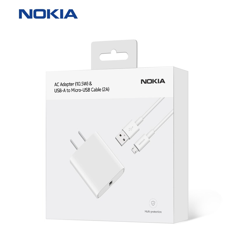 Nokia/诺基亚充电器套装欧盟认证自动断电充电套装含数据线（安卓