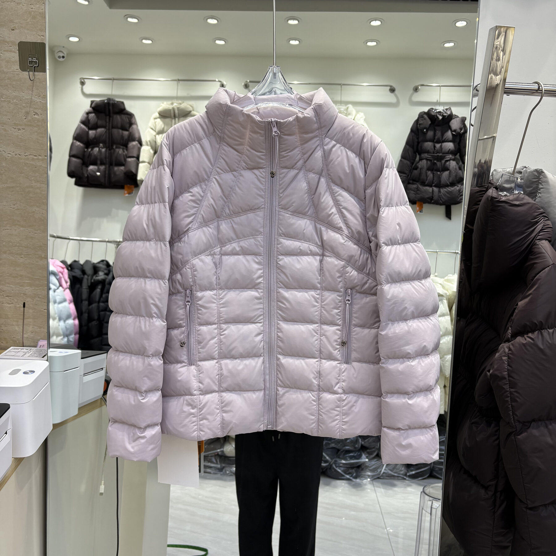 秋冬韩版宽松大码立领羽绒服女短款加厚保暖冬装外套排骨多拉链
