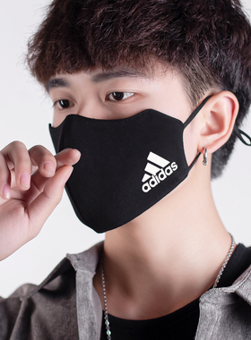 口罩男潮款高颜值冬季保暖女黑色纯棉新款加厚女士男士防风