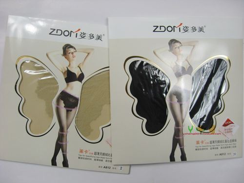 ZDOM A812 姿多美天鹅绒10D莱卡比基尼超薄连裤袜丝袜子女 无黑边