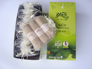 雨丝连裤袜正品6768包芯丝6D超薄脚尖透明绢丝女丝袜