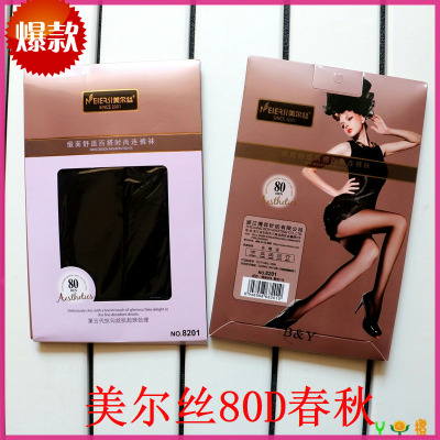 连裤天鹅绒中厚缎面丝袜