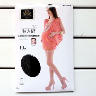 心宇8164D连裤袜大号宽体富姐裤加肥加大裆超薄透明