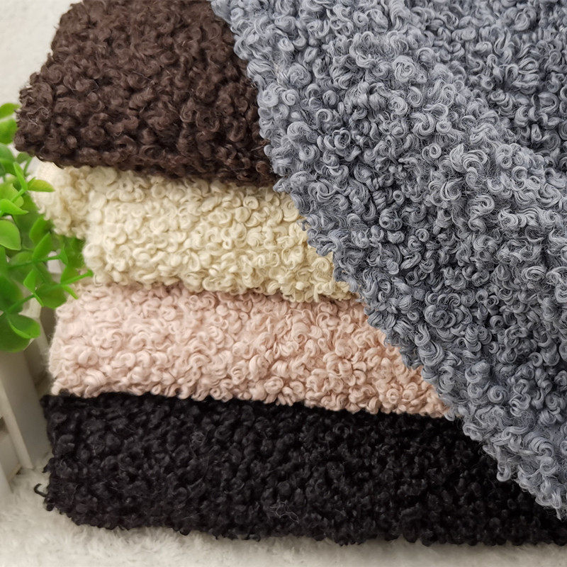 高仿羊卷毛大颗粒绒圈圈毛沙发垫鞋子服装帽子抱枕娃衣毛绒布面料,居家布艺,海绵垫/布料/面料/手工diy,淘宝优惠券,粉丝福利购,淘宝优惠卷