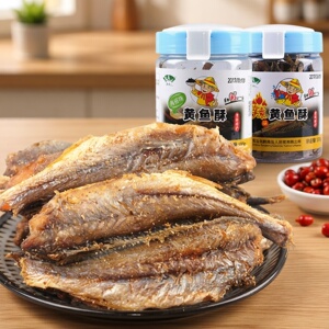 海边人香酥小黄花鱼干100g即食特产海味休闲零食酥脆小黄鱼酥干货