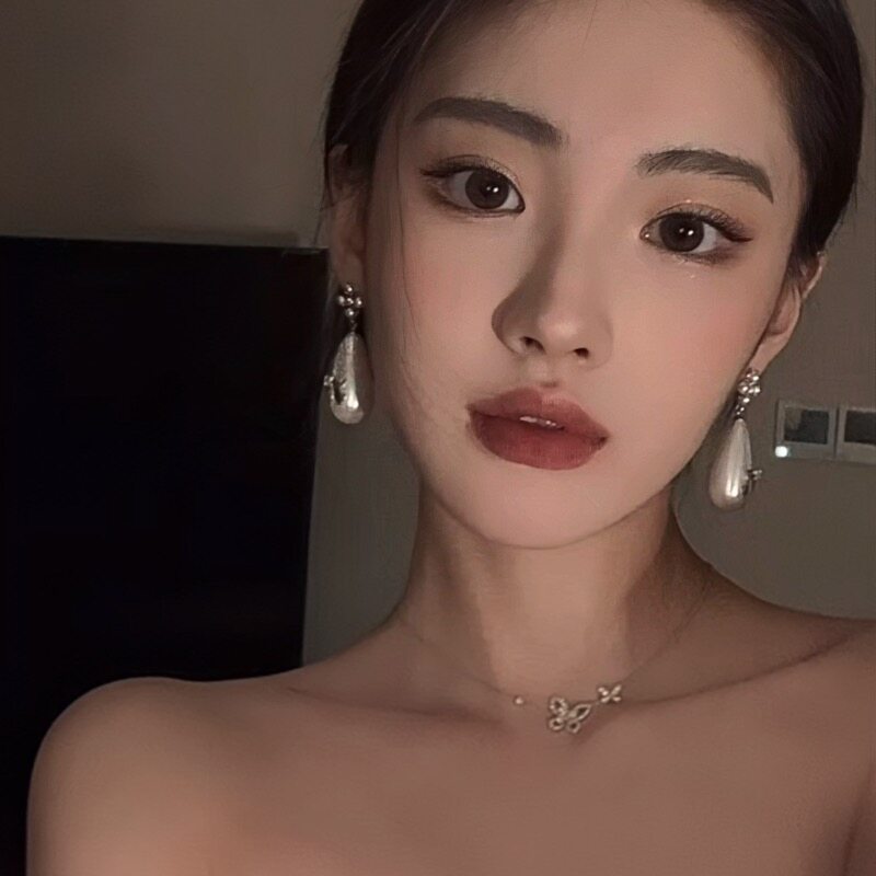 半醉呢喃小众设计高级感轻奢耳钉