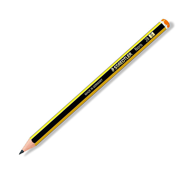 staedtler 施德楼 120 noris黄杆铅笔经典书写专用铅笔2b hb 2h