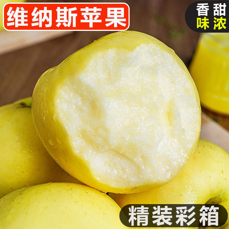 【御品一园】正宗维纳斯苹果新鲜应季水果整箱4.5斤单果75mm起