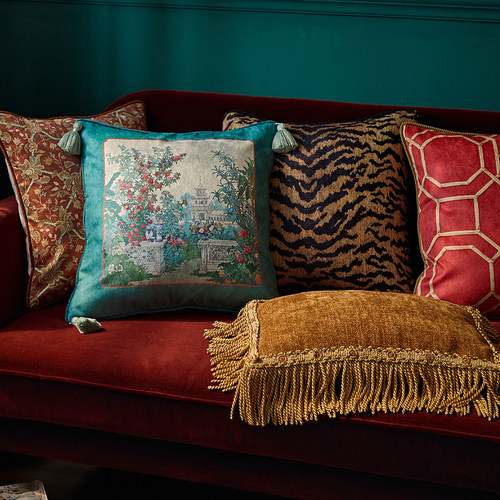 偏爱集复古美式客厅抱枕靠垫