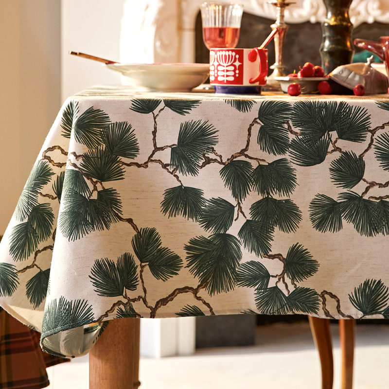 偏爱集田园防水桌布节日