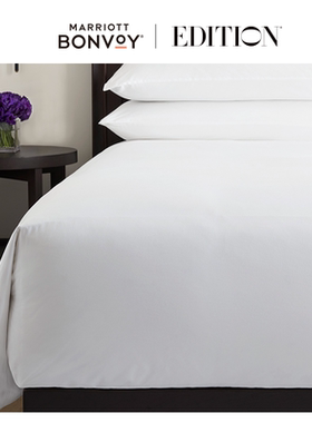 艾迪逊五星级酒店芙蕾特Frette定制被套单件全棉贡缎家用被罩