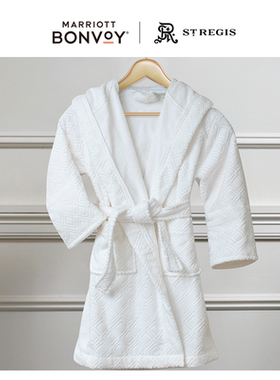 瑞吉五星级酒店Frette芙蕾特全棉男女儿童浴袍浴衣