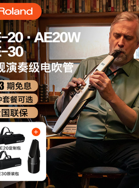ROLAND罗兰电吹管AE20 AE30中老年人初学者专业萨克斯乐器葫芦丝