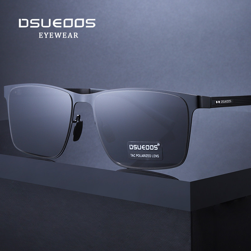 迪古森偏光太阳镜男个性商务墨镜潮防紫外线司机高清开车专用眼镜