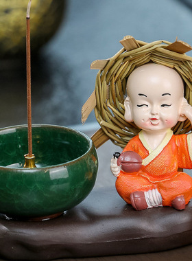 家用室内门店香炉茶道陶瓷香炉