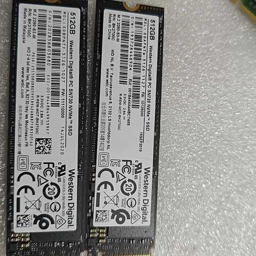 议价数据SN720/730 512GB M.2 NV