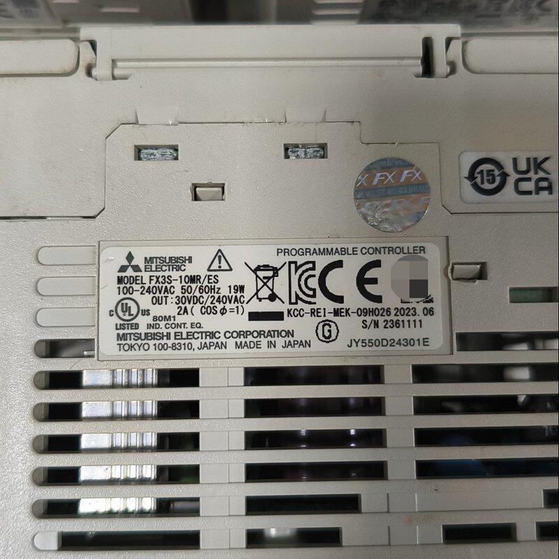 询价三菱PLC FX3S-10MR/ES，原装拆机件，成色还可以