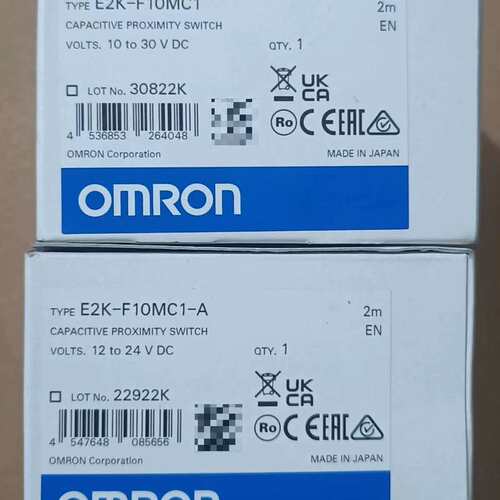 议价全欧姆龙 E2K-F10MC1电容式扁平传感器 ，12to
