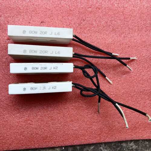 议价电阻80W20RJ原装拆机，现货4个，功能正常测试好发货，2