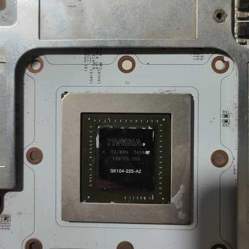 议价NVIDIA显卡芯片 GK104-225-A2，台湾产，实物