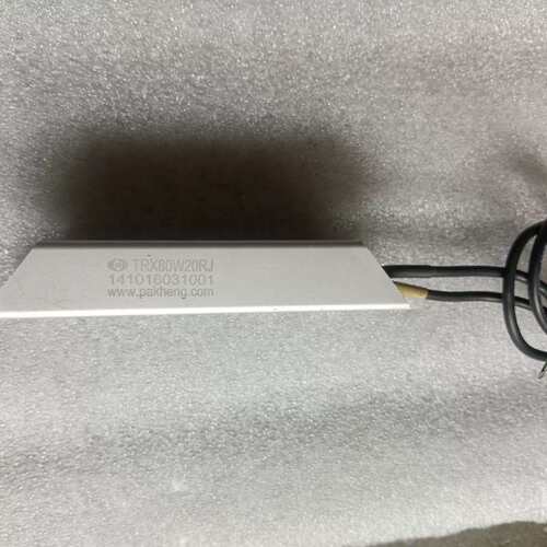 议价PAKHENG派恒TRX80W20RJ铝壳电阻，拆机件，成色