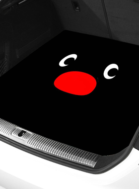 创意汽车后备箱垫子专用特斯拉modely比亚迪元up小鹏mona03尾箱垫