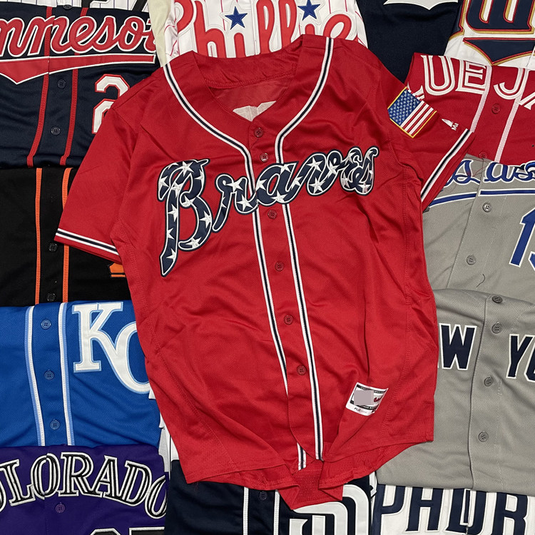미국판 남녀 야구 유니폼 힙합 탑 스트리트 하라주쿠 비핀즈 트렌디 힙합 져지 화보 촬영복