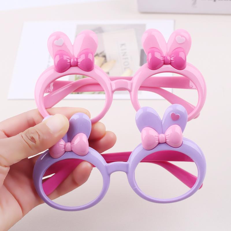 2-10岁儿童眼镜框无镜片眼镜公主配饰宝宝小孩女童男童女孩眼镜架