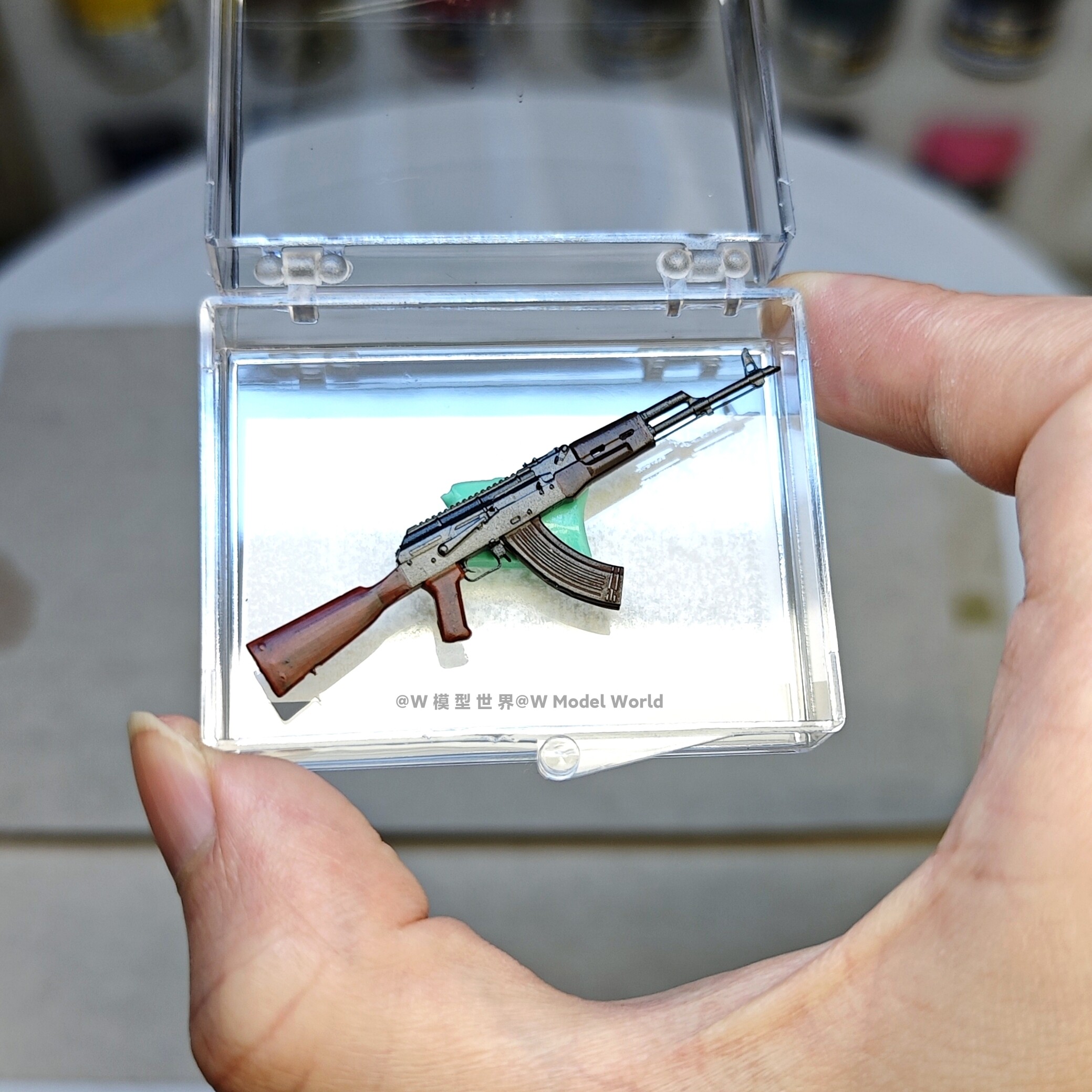 1/18俄系兵人武器AK-47步枪 卡斯托夫AK74U AKS AKM PKM RPK-17