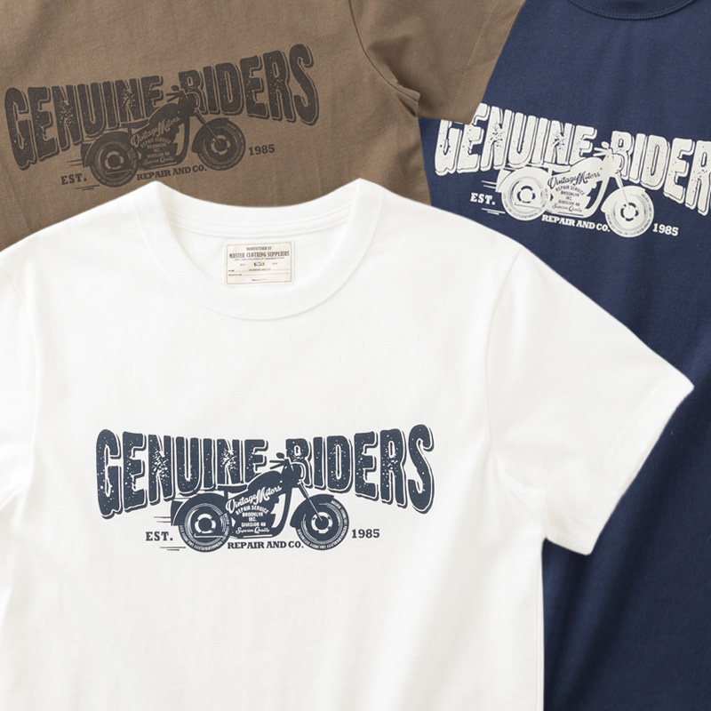 240g美式复古重磅短袖T恤男阿美咔叽纯棉圆摩托机车印花半袖体恤