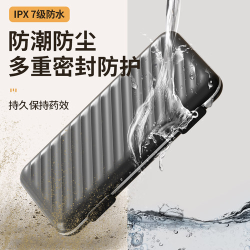 一周7天药品分装盒密封便携药盒