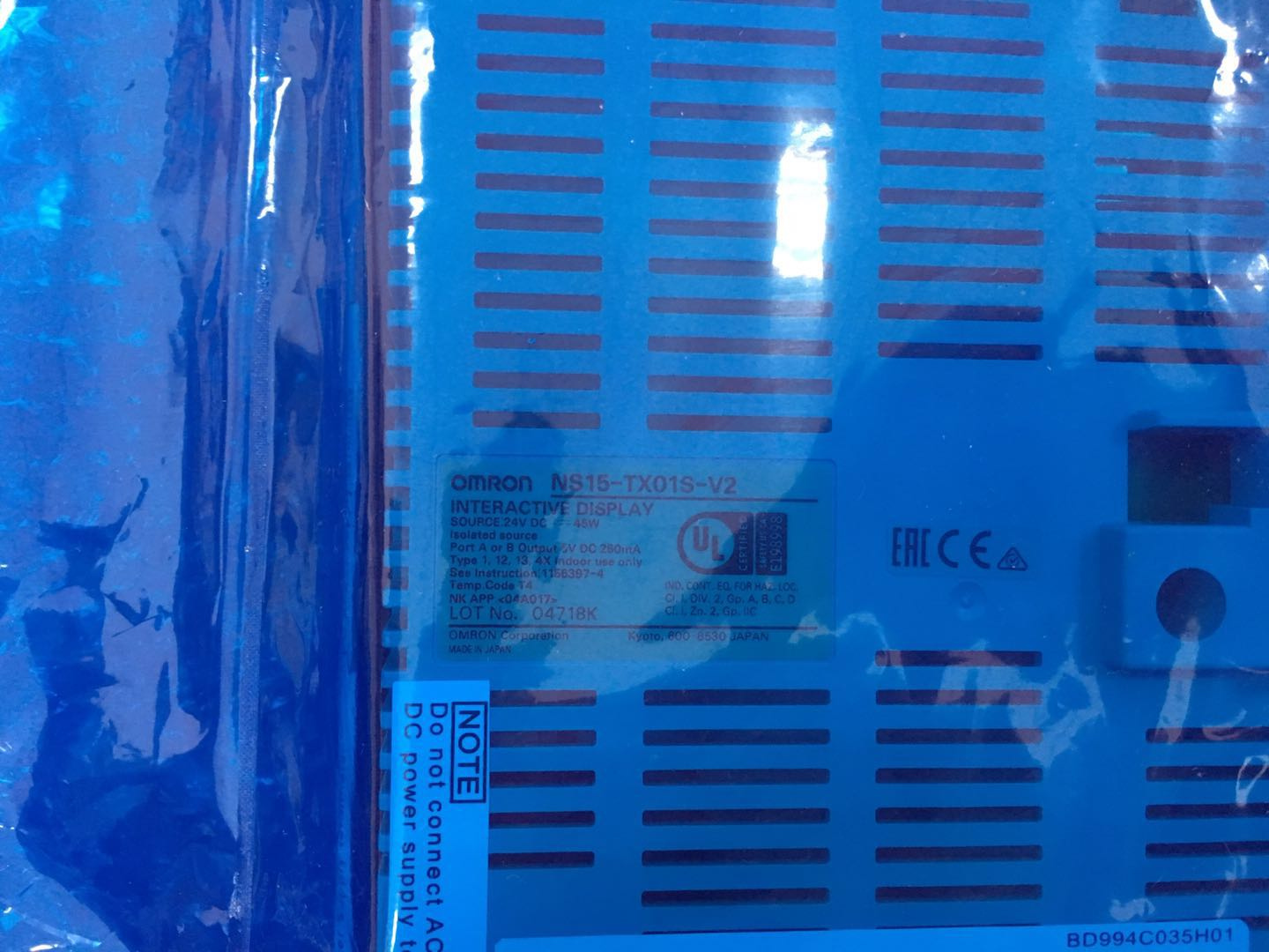 NS15触摸屏欧姆龙全新原装