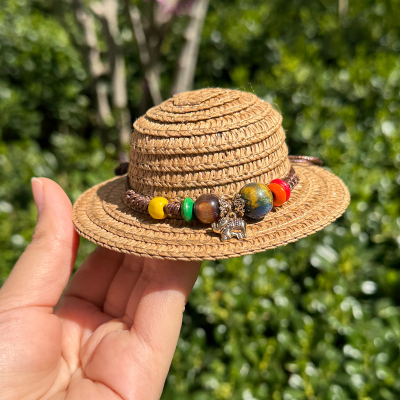 沃尔沃宝华音响中置装饰草帽子S60/S90/XC60/XC90/V90CC车内饰品