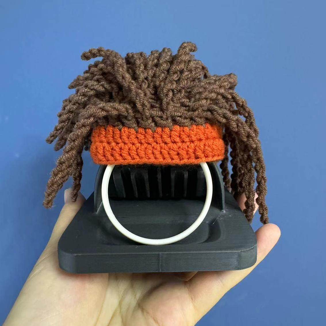 新问界M5M7M8M9音响帽子智界r7S7享界S9尚界H5装饰品脏辫车载内饰